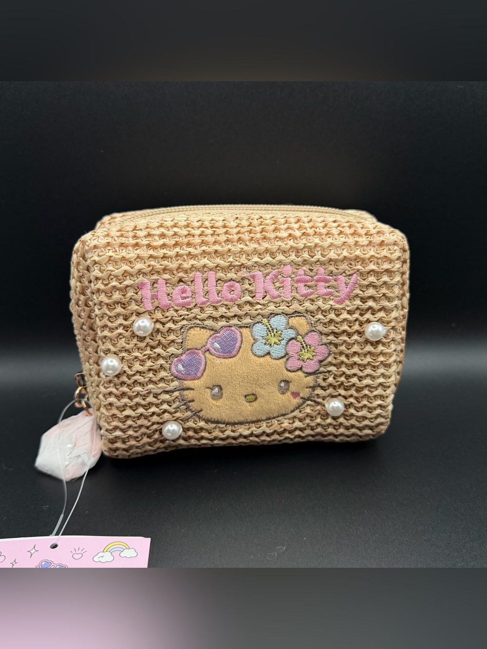 Sanrio the summer tanned Hello Kitty make up bag mx15